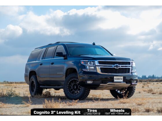 2007-2018 GM 1500 3" Elite Leveling Kit Front Coilover & Rear Remote Shock - View 2 | Dirty Garage