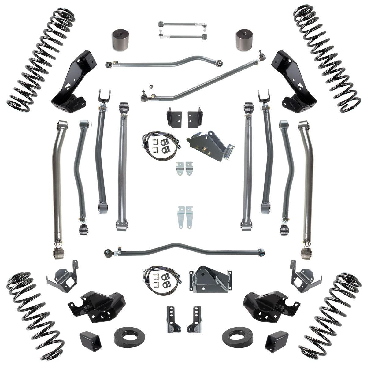 2007-2018 Jeep Stage 4 6" Lift Kit (8044-60)