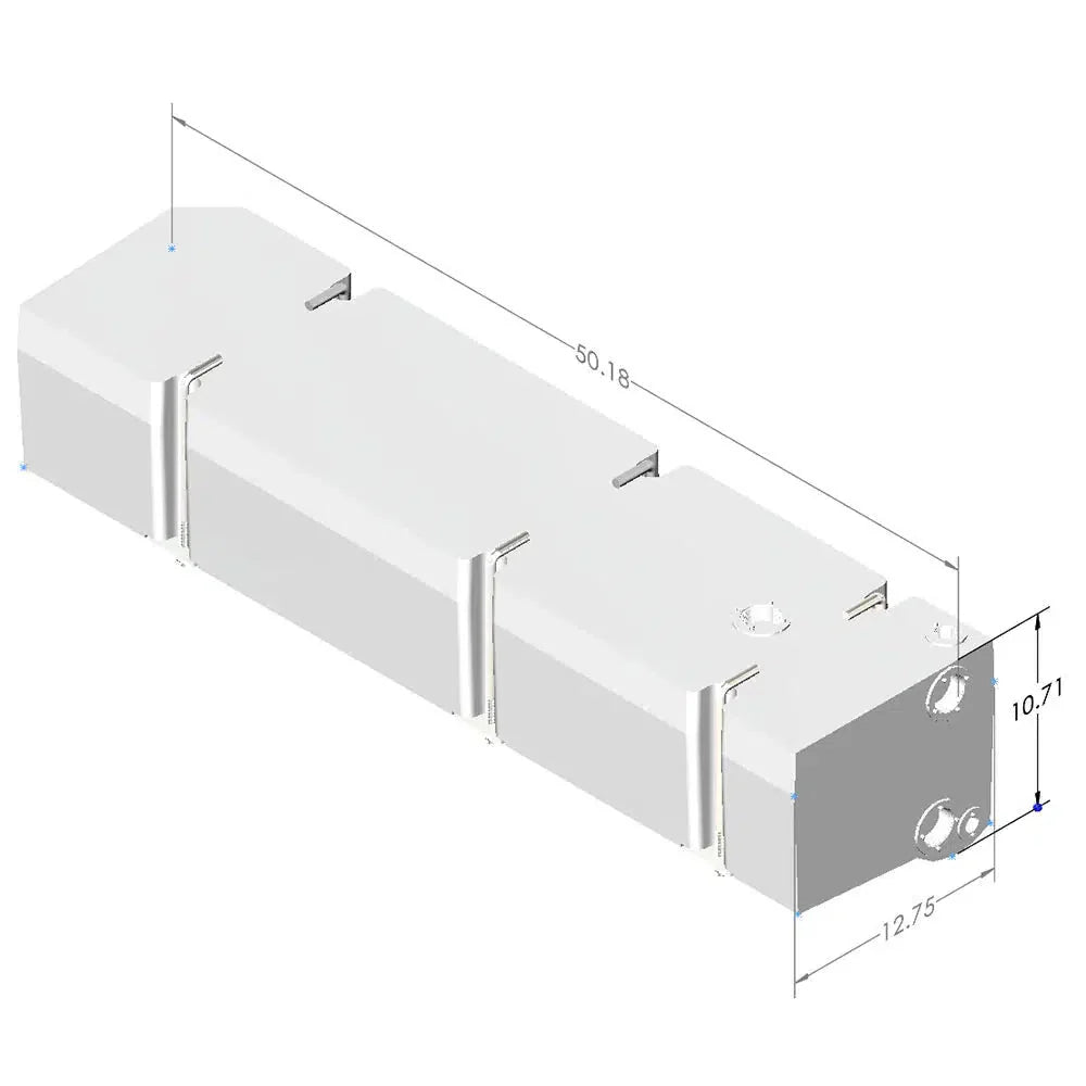2007-2024 Sprinter S&B 22 Gallon Undercarriage Fresh Water Tank (Drivers Side) (10-3012)