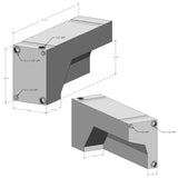 2007-2024 Transit/Sprinter S&B 35 Gallon Wheel Well Water Tank (Passenger Side) (10-3007)
