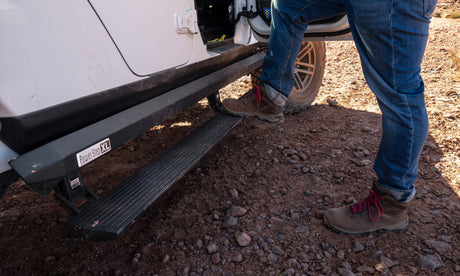 2020-2024 Gladiator PowerStep XL Black - View 3 | Dirty Garage