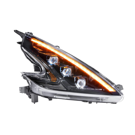 2009-2020 Nissan 370Z XB LED LHD Black Headlights - View 5 | Dirty Garage