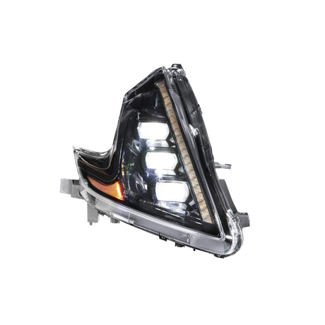 2009-2020 Nissan 370Z XB LED LHD Black Headlights - View 9 | Dirty Garage
