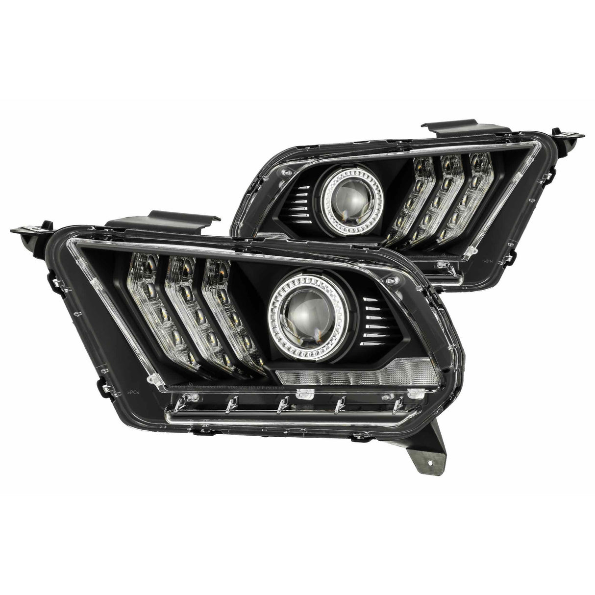 2010-2014 Ford Mustang Pro-Series Halogen Headlights (880110)