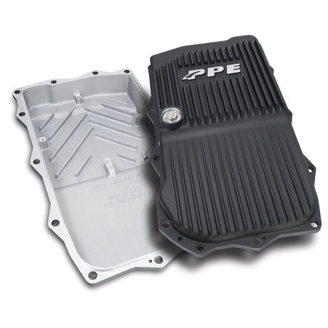 2012-2021 Grand Cherokee w/ ZF-8 Speed Heavy-Duty Cast Aluminum Transmission Pan Raw - View 3 | Dirty Garage