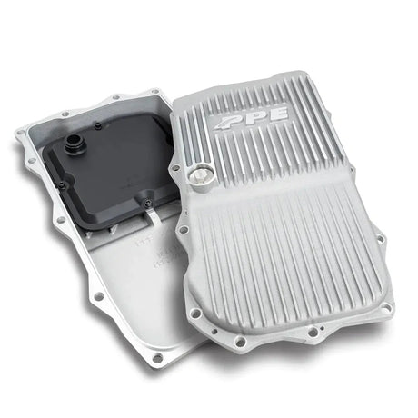 2012-2021 Grand Cherokee w/ ZF-8 Speed Heavy-Duty Cast Aluminum Transmission Pan Raw | Dirty Garage