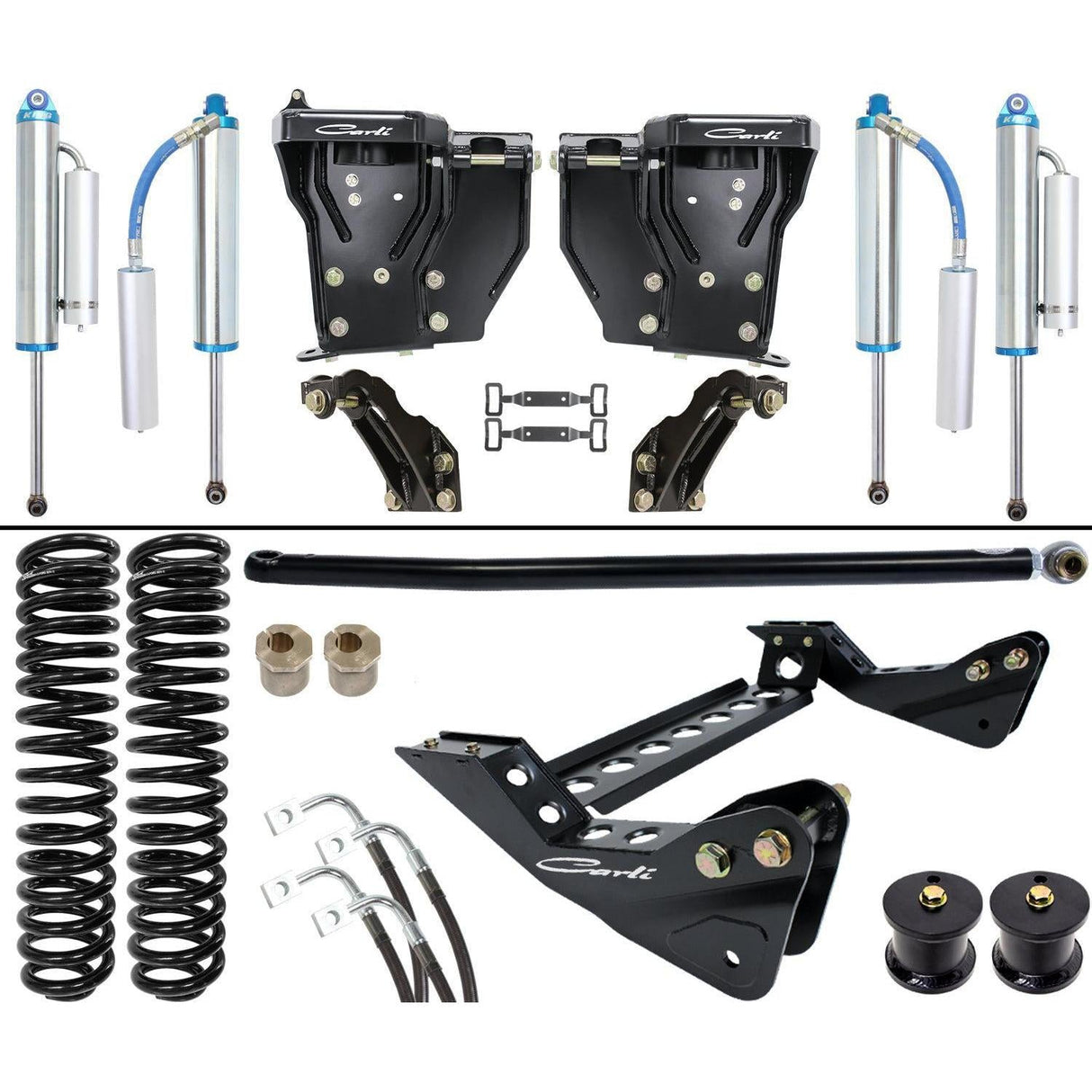 2011-2016 Superduty 4x4 Diesel 4.5" Lift Dominator System (CS-F45-D30-11)