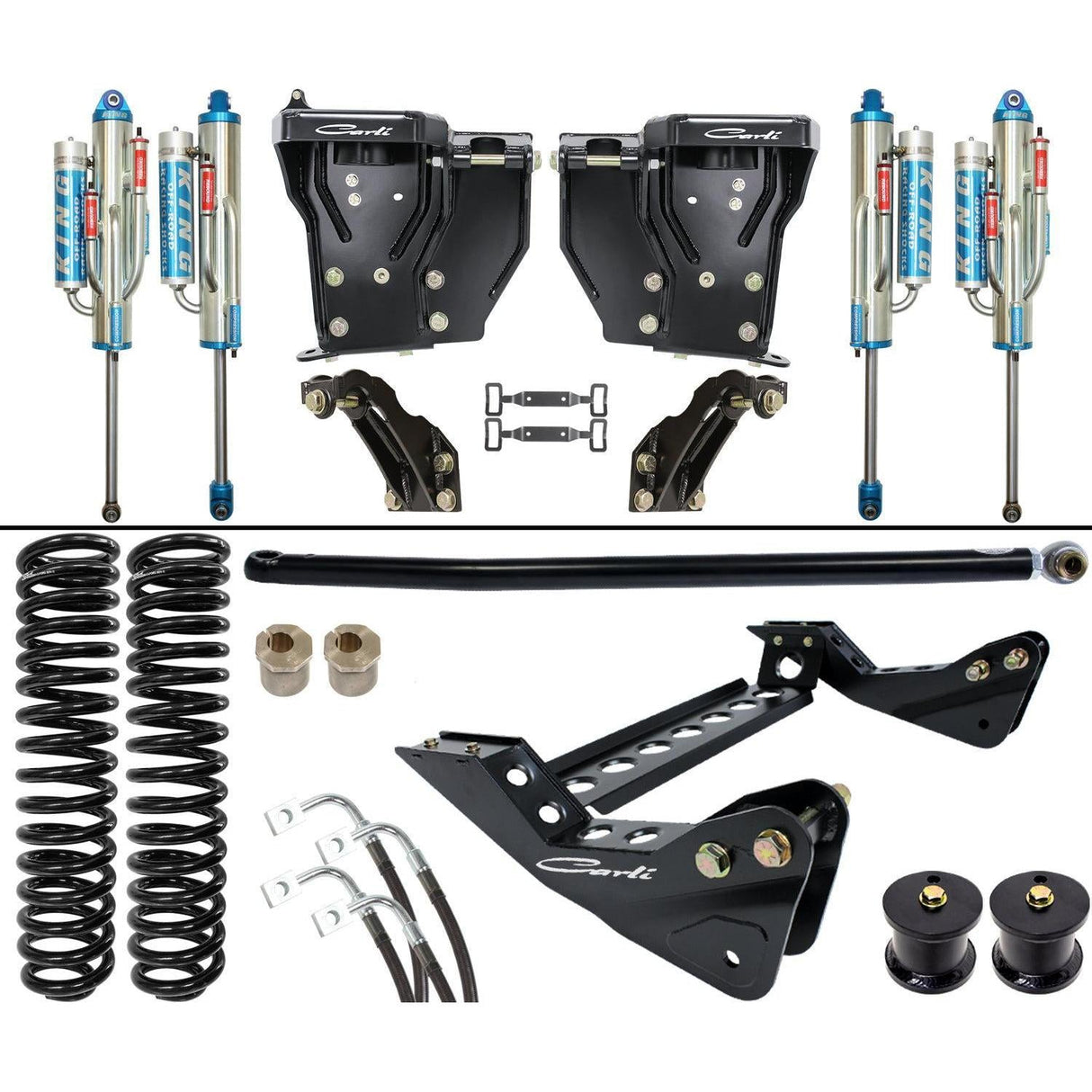 2011-2016 Superduty 4x4 Diesel 4.5" Lift Unchained System (CS-F45-UC30-11)