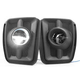 2013-2018 EcoDiesel XB LED Black Fog Lights (LF291)