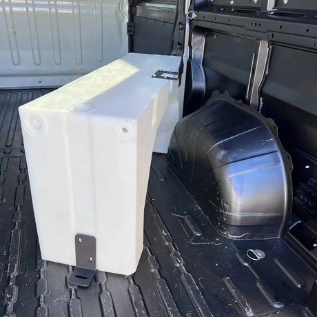 2013-2024 Promaster S&B 39 Gallon Wheel Well Water Tank (Both Sides) - View 12 | Dirty Garage