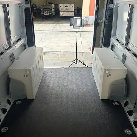2013-2025 Promaster S&B 34 Gallon Wheel Well Water Tank (Both Sides) - View 6 | Dirty Garage