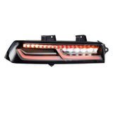 2014-2015 Chevrolet Camaro XB LED Smoked Tail Lights (LF406)