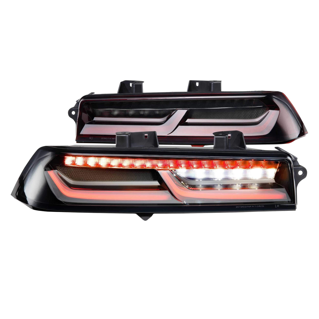 2014-2015 Chevrolet Camaro XB LED Smoked Tail Lights (LF406)