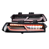 2014-2015 Chevrolet Camaro XB LED Smoked Tail Lights (LF406)