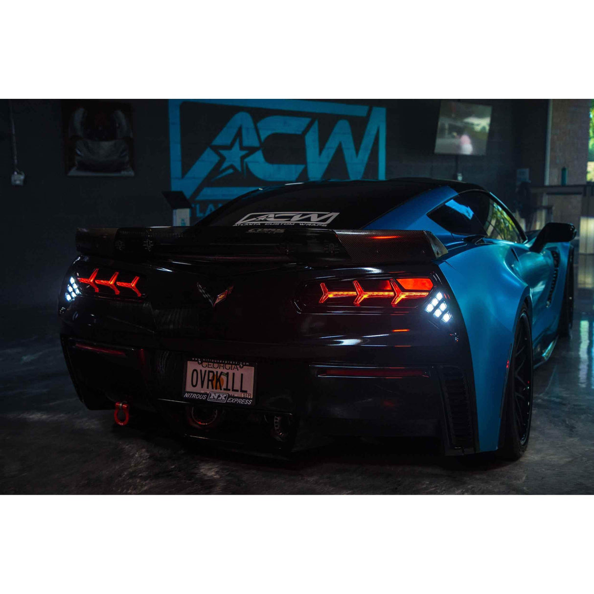 2014-2018 Chevrolet Corvette XB LED Red Tail Lights (LF465)