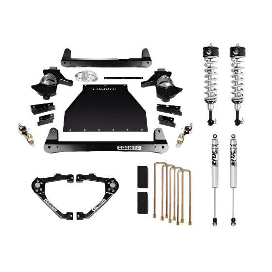 2014-2018 GM 1500 4" Performance Lift Kit W/ Fox 2.0 Shocks Front & Rear | Dirty Garage