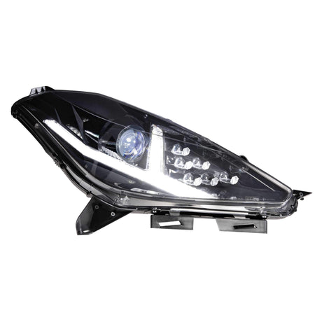 2014-2019 Corvette XB LED Black Headlights - View 4 | Dirty Garage