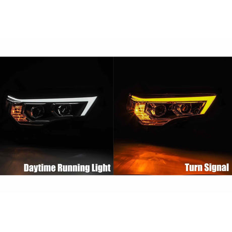 2014-2020 4Runner Luxx-Series LED Black Headlights - View 10 | Dirty Garage