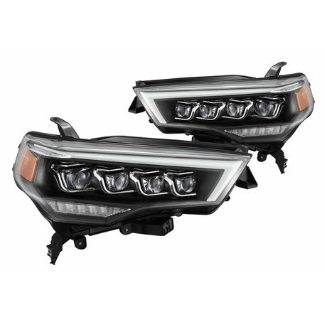 2014-2020 4Runner Nova-Series LED Alpha Black Headlights - View 3 | Dirty Garage