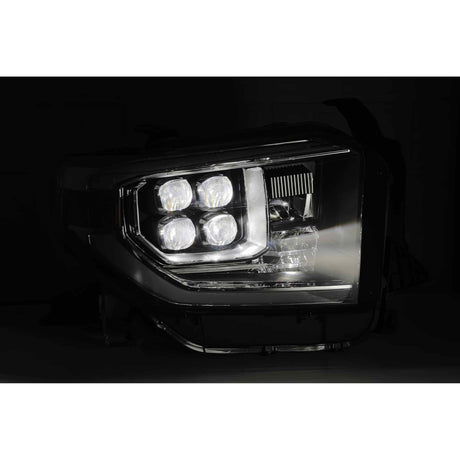 2014-2020 Tundra Nova-Series LED Alpha Black Headlights - View 10 | Dirty Garage