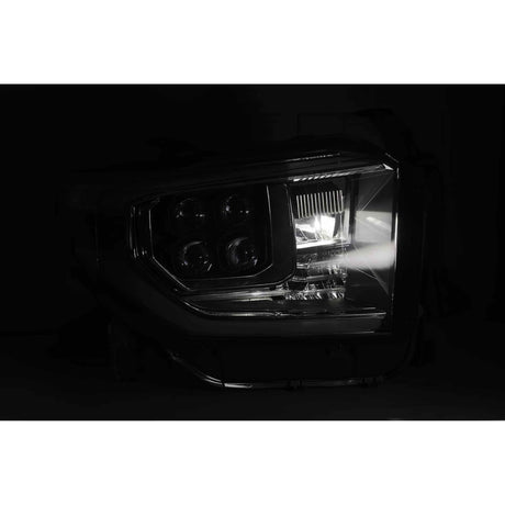 2014-2020 Tundra Nova-Series LED Alpha Black Headlights - View 9 | Dirty Garage