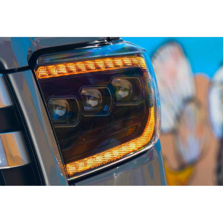 2014-2020 Toyota Tundra XB Amber LED Headlights (LF532.2-A-ASM) - View 9 | Dirty Garage