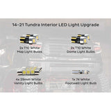 2014-2020 Toyota Tundra XB Amber LED Headlights (LF532.2-A-ASM)