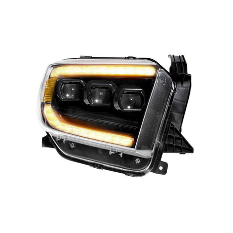 2014-2020 Toyota Tundra XB Amber LED Headlights (LF532.2-A-ASM) - View 4 | Dirty Garage