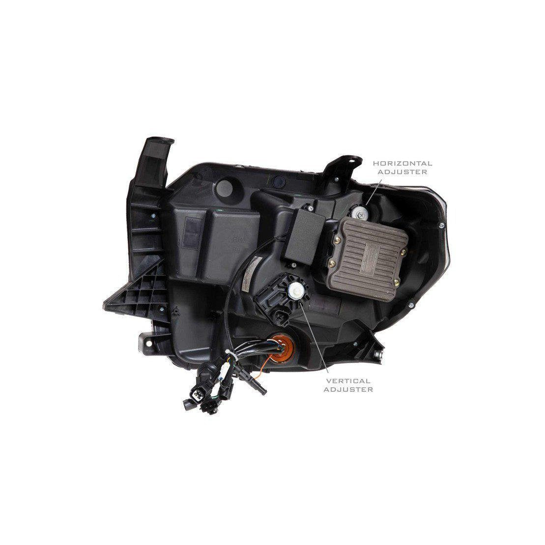 2014-2020 Toyota Tundra XB Amber LED Headlights (LF532.2-A-ASM)