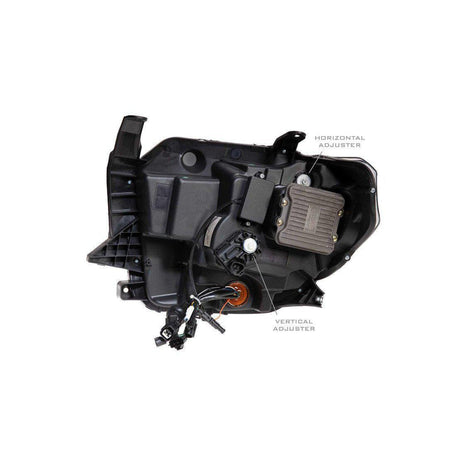 2014-2020 Toyota Tundra XB Amber LED Headlights (LF532.2-A-ASM) - View 5 | Dirty Garage