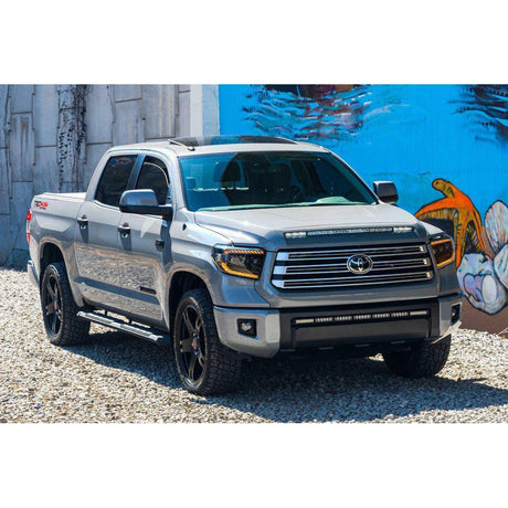 2014-2020 Toyota Tundra XB Amber LED Headlights (LF532.2-A-ASM) - View 7 | Dirty Garage