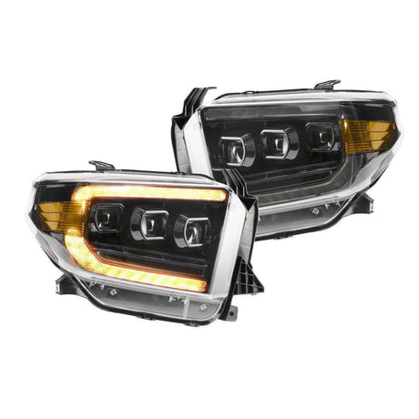2014-2020 Toyota Tundra XB Amber LED Headlights (LF532.2-A-ASM) | Dirty Garage