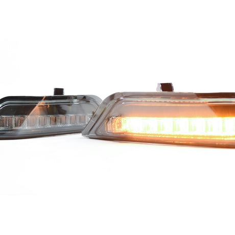 2015-2017 Ford Mustang XB LED Smoked Signals - View 4 | Dirty Garage
