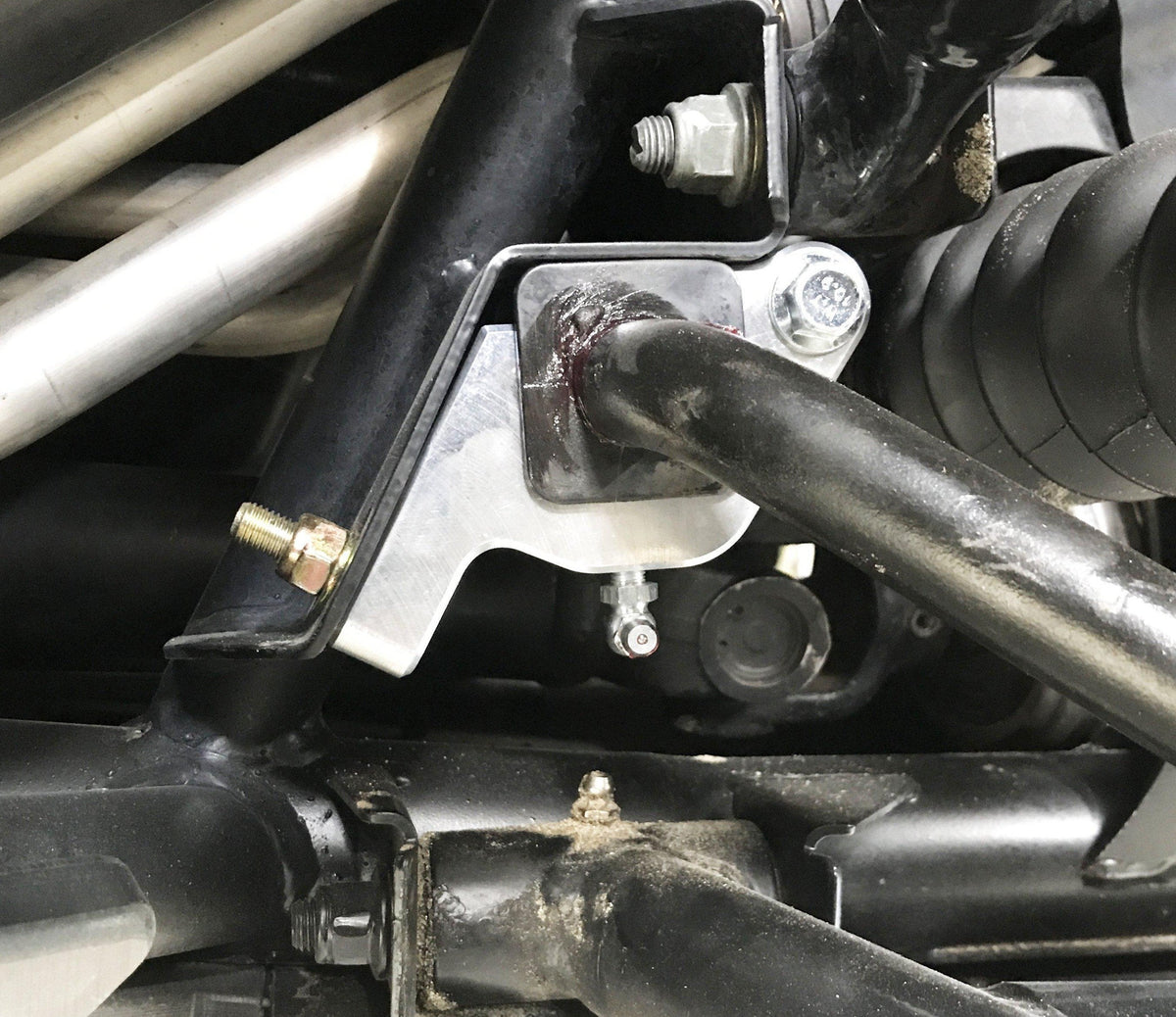 2015-2024 Polaris Death Grip Front Sway Bar Bracket Kit - View 2 | Dirty Garage