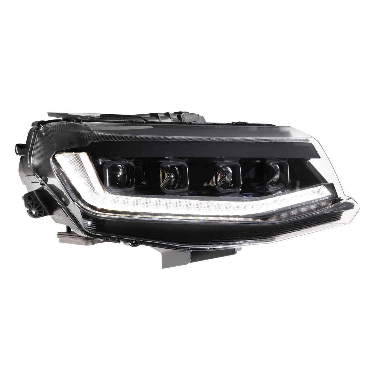 2016-2018 Chevrolet Camaro Black XB LED Headlights - View 3 | Dirty Garage