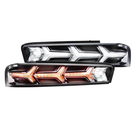 2016-2018 Chevrolet Camaro XB LED Lambo Red Tail Lights | Dirty Garage