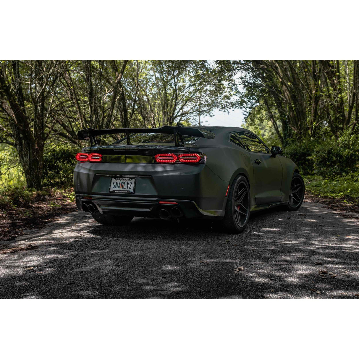2016-2018 Chevrolet Camaro XB LED Red Tail Lights (LF407)