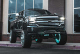 2016-2018 Silverado 1500 XB LED Black Headlight trim piece (LF542.B)