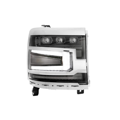 2016-2018 Silverado 1500 XB LED Chrome Headlights (LF542.C) | Dirty Garage