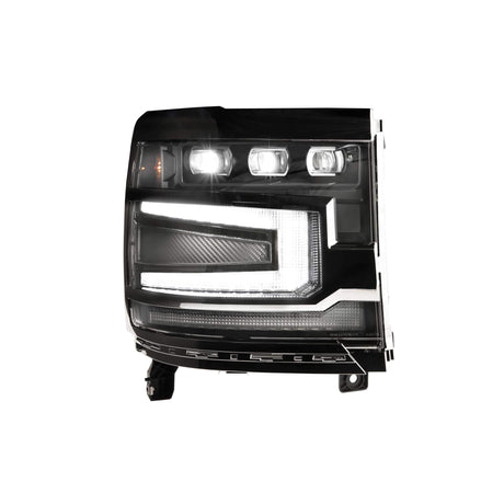 2016-2018 Silverado 1500 XB LED Headlights - View 4 | Dirty Garage