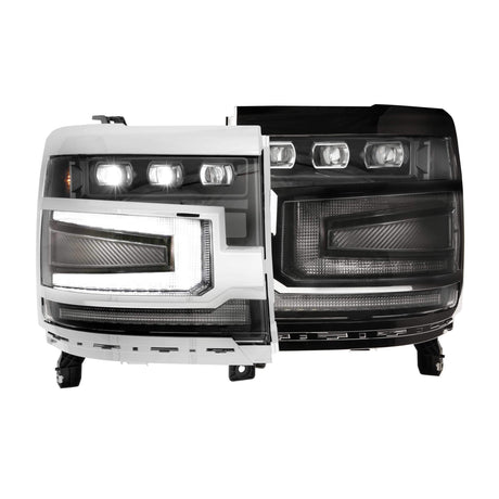 2016-2018 Silverado 1500 XB LED Headlights | Dirty Garage