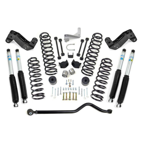 2017-2018 Jeep JK 4" Coil Spring Lift Kit w/ Bilstein 5100 Shocks | Dirty Garage