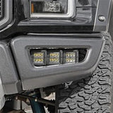 2017-2021 Raptor Fog Light Mount w/ 4-Pack LED Pods (10-30241)