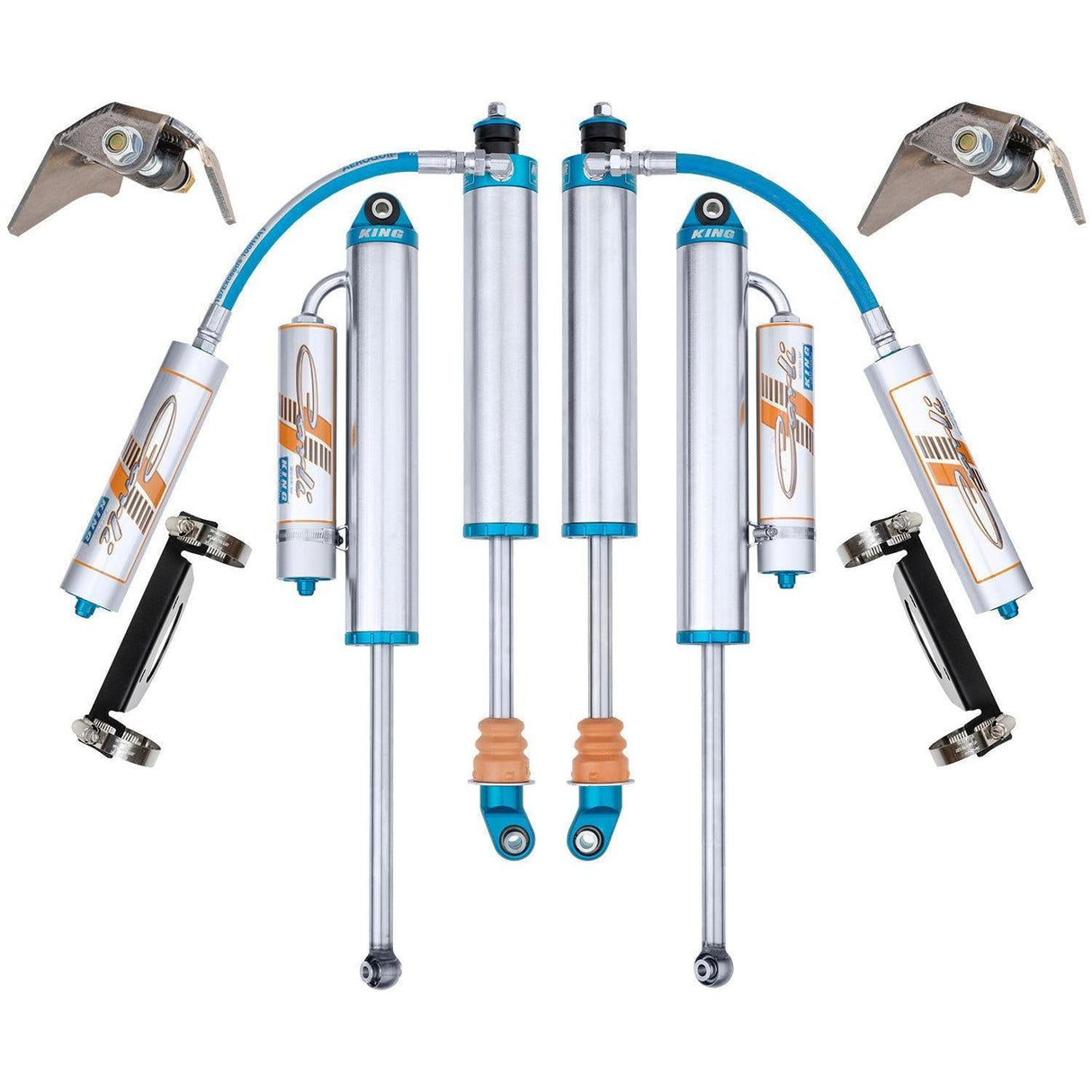 2017-2026 Superduty Diesel Dominator Shock Package w/ 4.5" Lift (CS-FD30SPKG-45-1723)