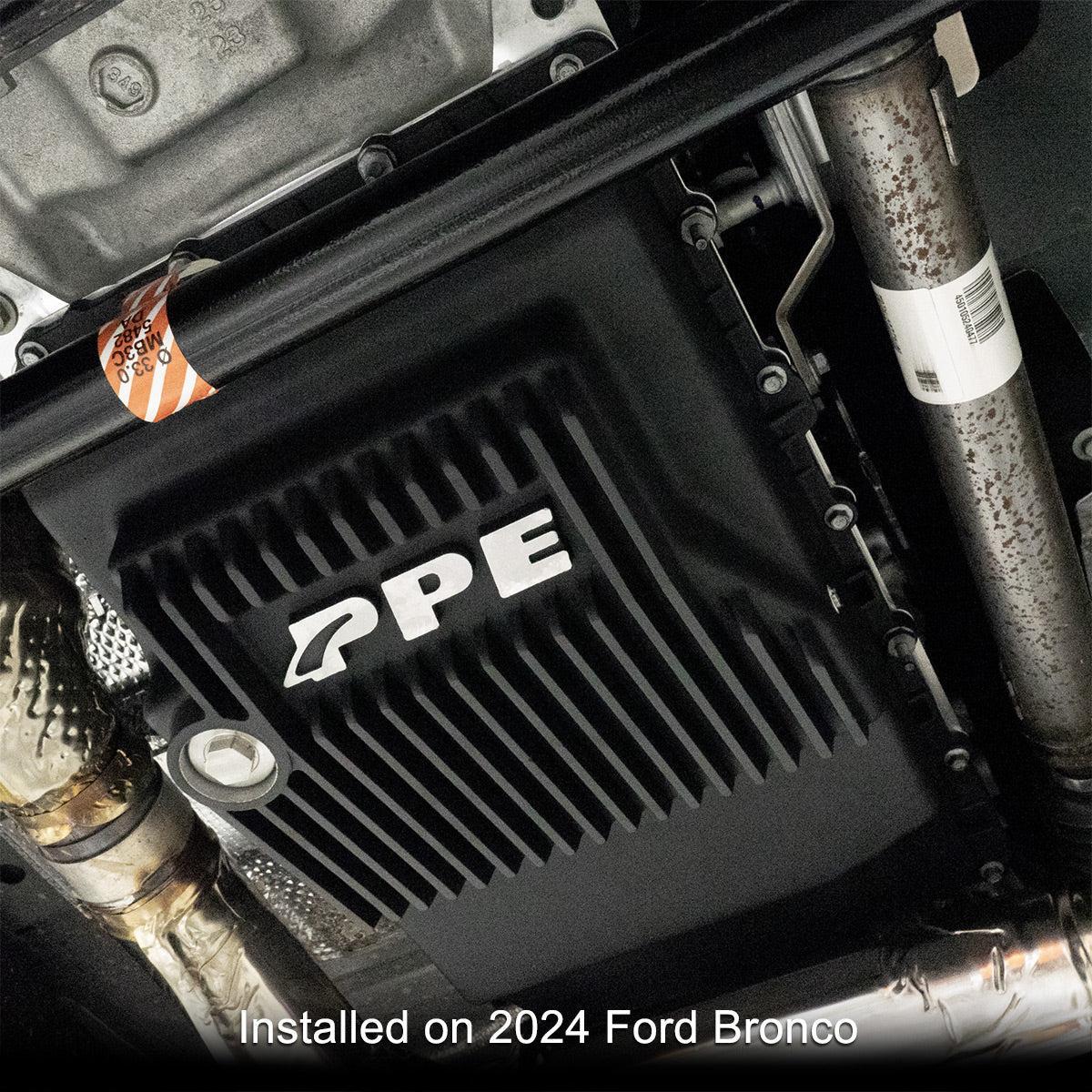 2017-2025 Ford 10R80 HD Cast Aluminum Deep Transmission Pan (328053600)