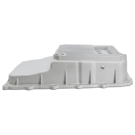 2018-2021 w/ 10L80 Transmission Heavy-Duty Cast Aluminum Transmission Pan Raw - View 5 | Dirty Garage