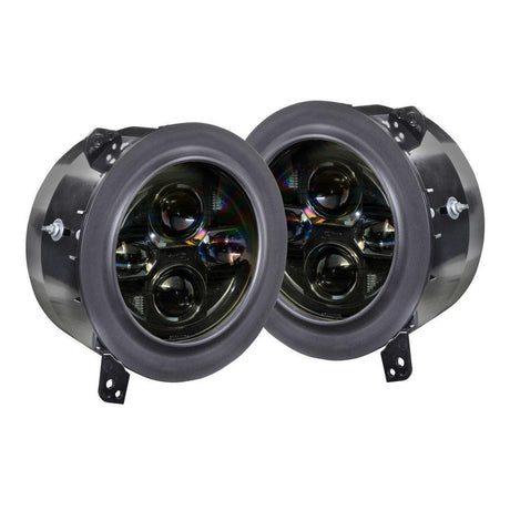 2018-2023 Ecodiesel Wrangler JL/Gladiator JT Sealed 7 Headlights - View 2 | Dirty Garage