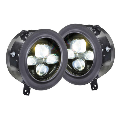 2018-2023 Ecodiesel Wrangler JL/Gladiator JT Sealed 7 Headlights - View 5 | Dirty Garage