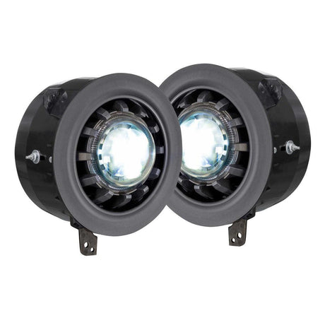 2018-2023 Ecodiesel Wrangler JL/Gladiator JT Super7 Headlights - View 2 | Dirty Garage