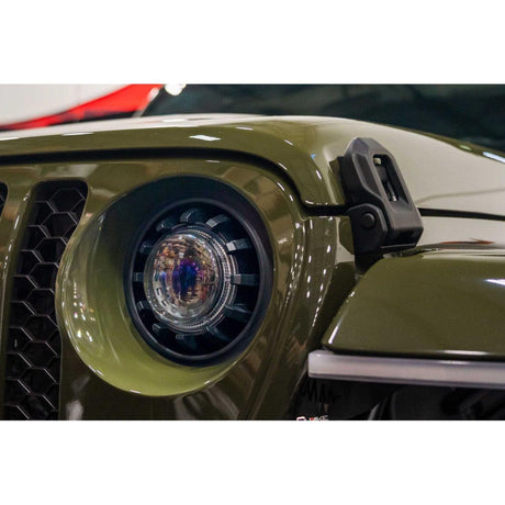 2018-2023 Ecodiesel Wrangler JL/Gladiator JT Super7 Headlights - View 5 | Dirty Garage